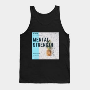 BE KIND, COURAGEOUS, MENTAL STRENGTH, WORRYLESS, STABILITY, POSITIVE VIBE, FREEDOM Tank Top